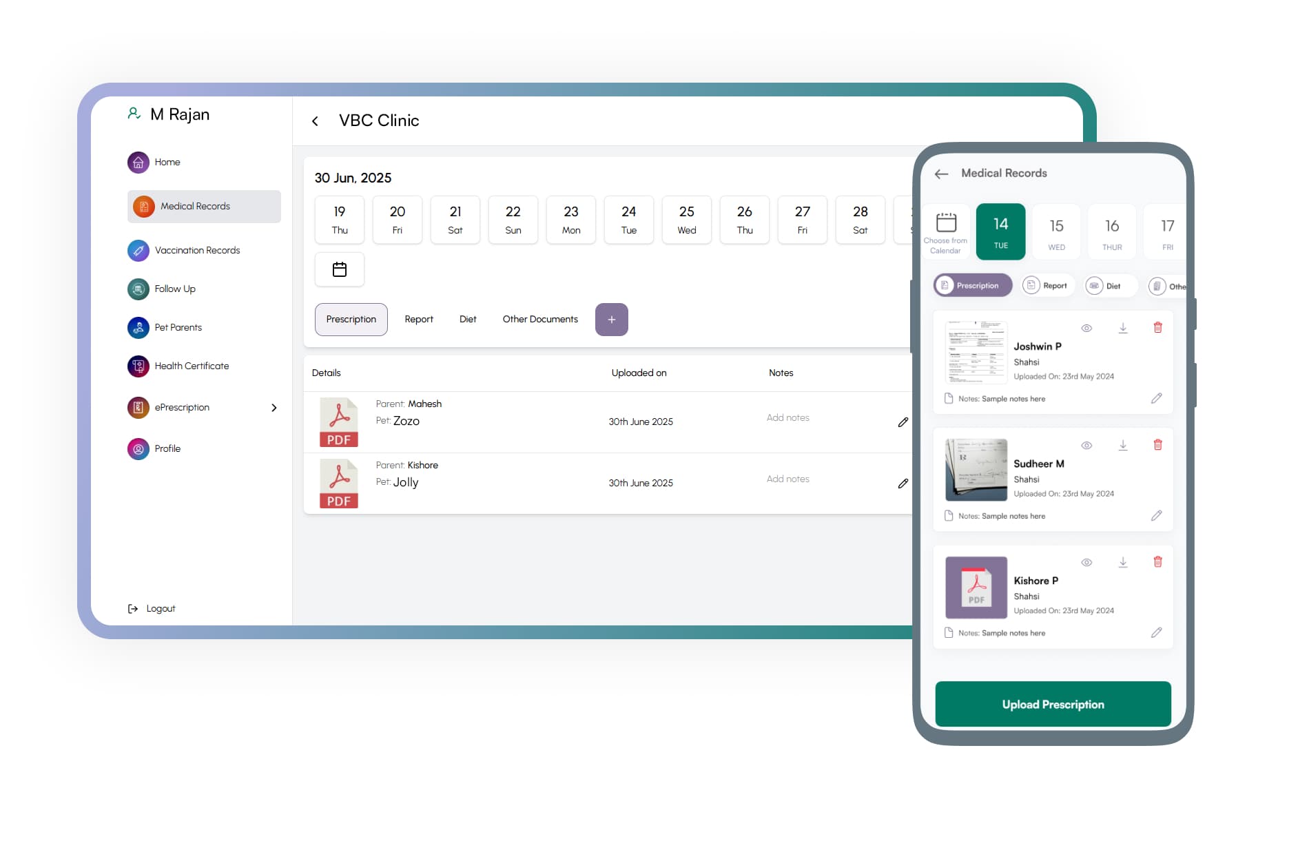 Medical Records & Tracking